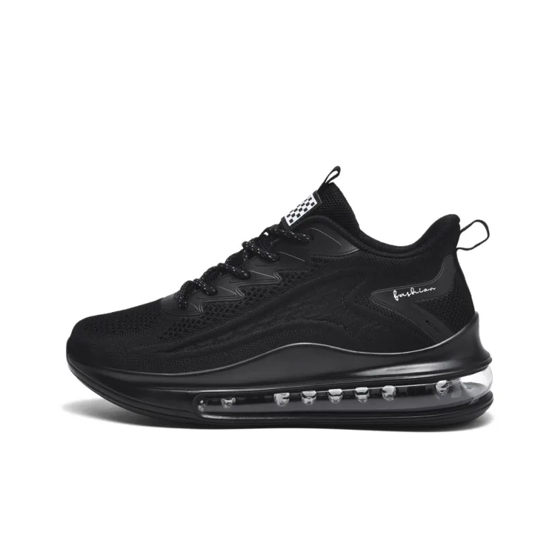 Black tailed Deer Breathable Low Top Running Shoes Men's-0