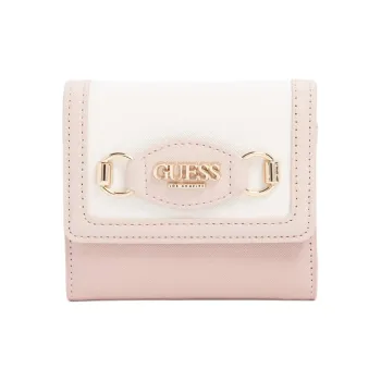 GUESS Artificial Saffiano Leather Wallet Women's Pink