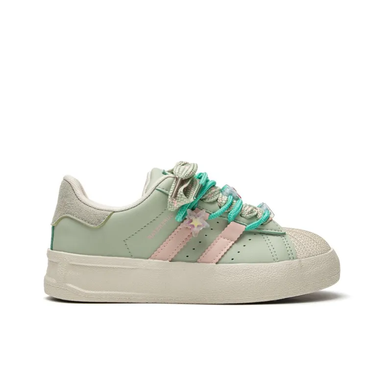 Anime Story Low Top Skateboard Shoes Women's-13