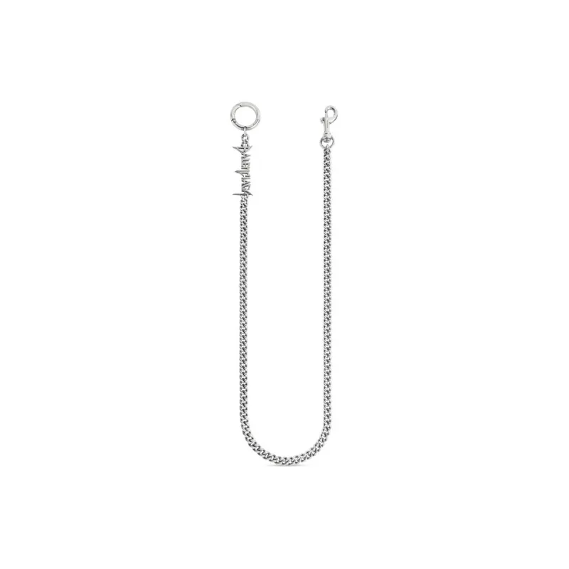 Balenciaga Pants Chains Women's Silver-0