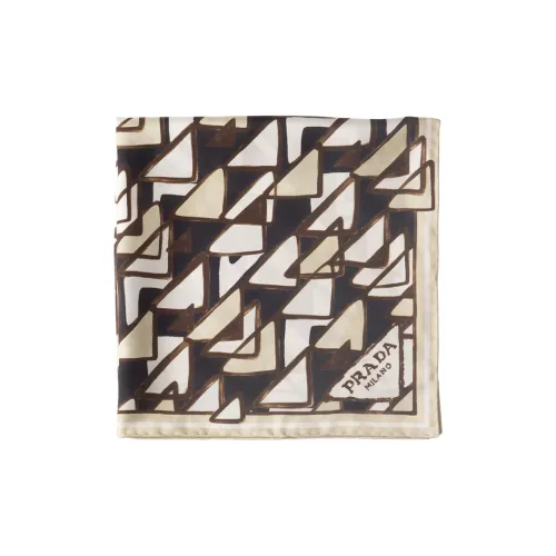 PRADA Knit Scarves Women's Multicolor