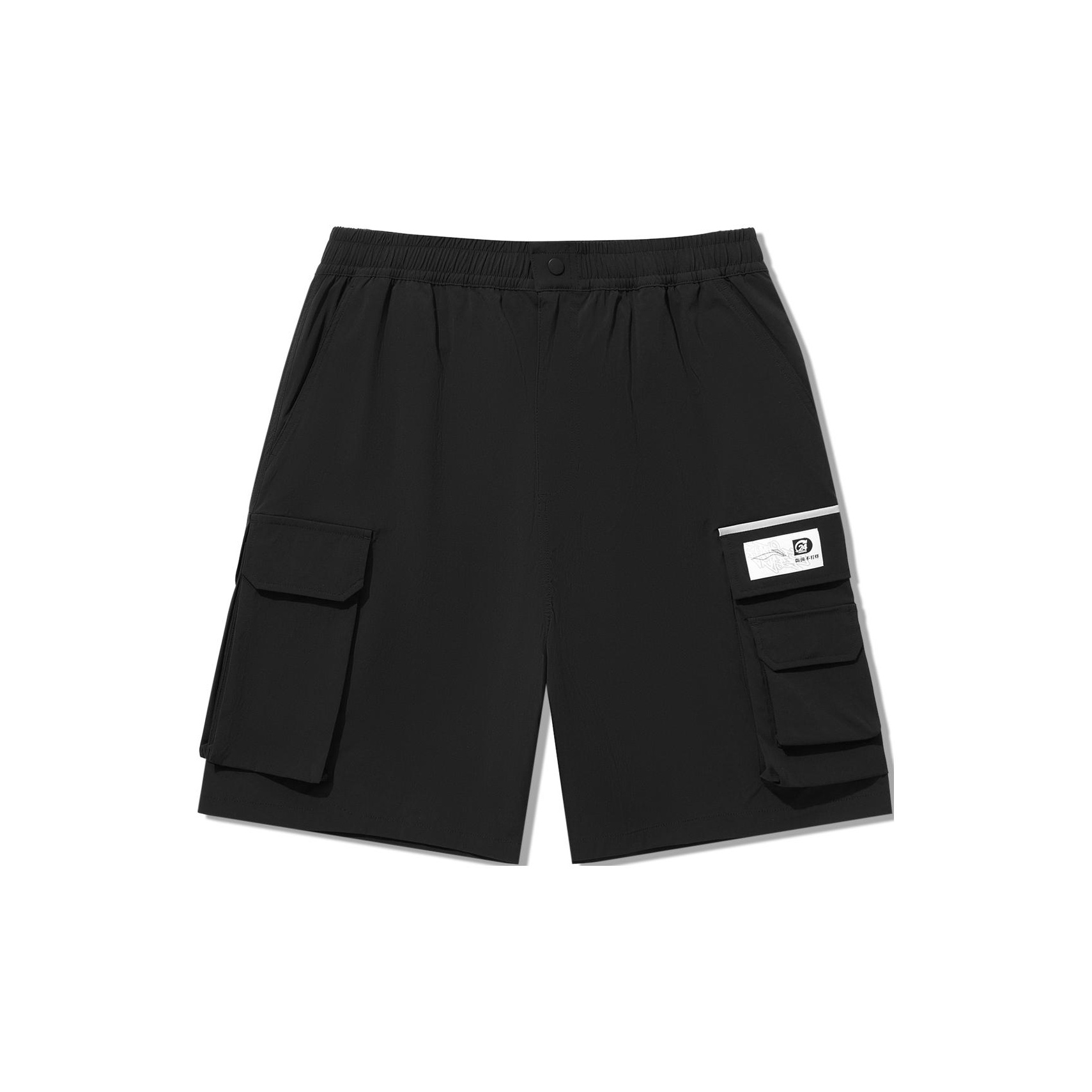 LiNing Casual Shorts Men Black - POIZON