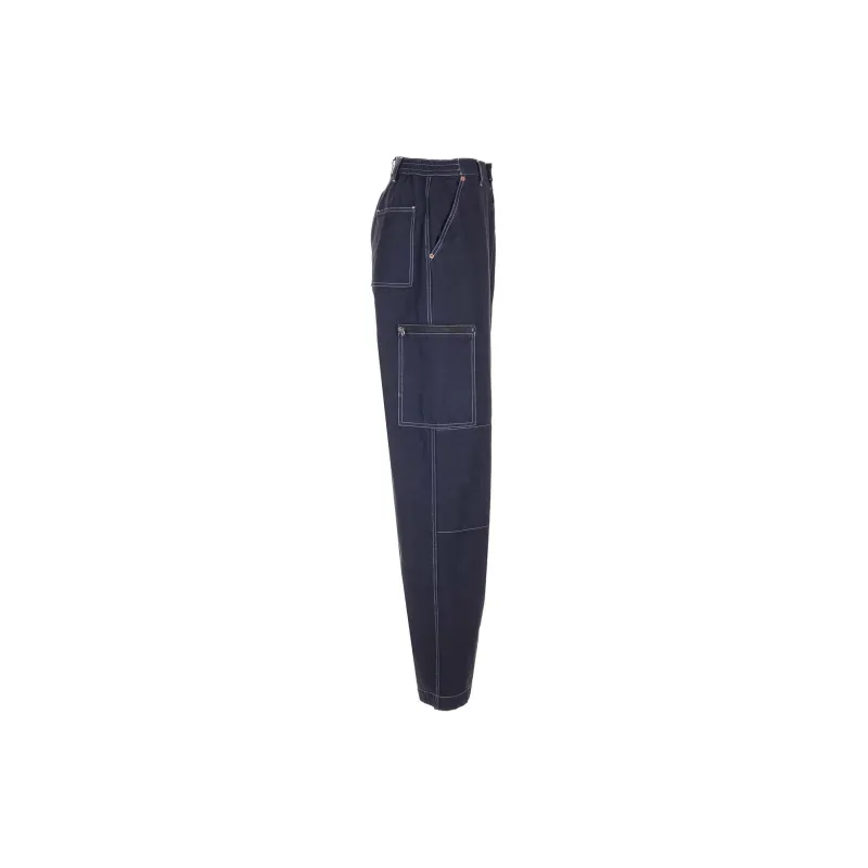 MM6 Maison Margiela Straight leg Cotton Trousers-3