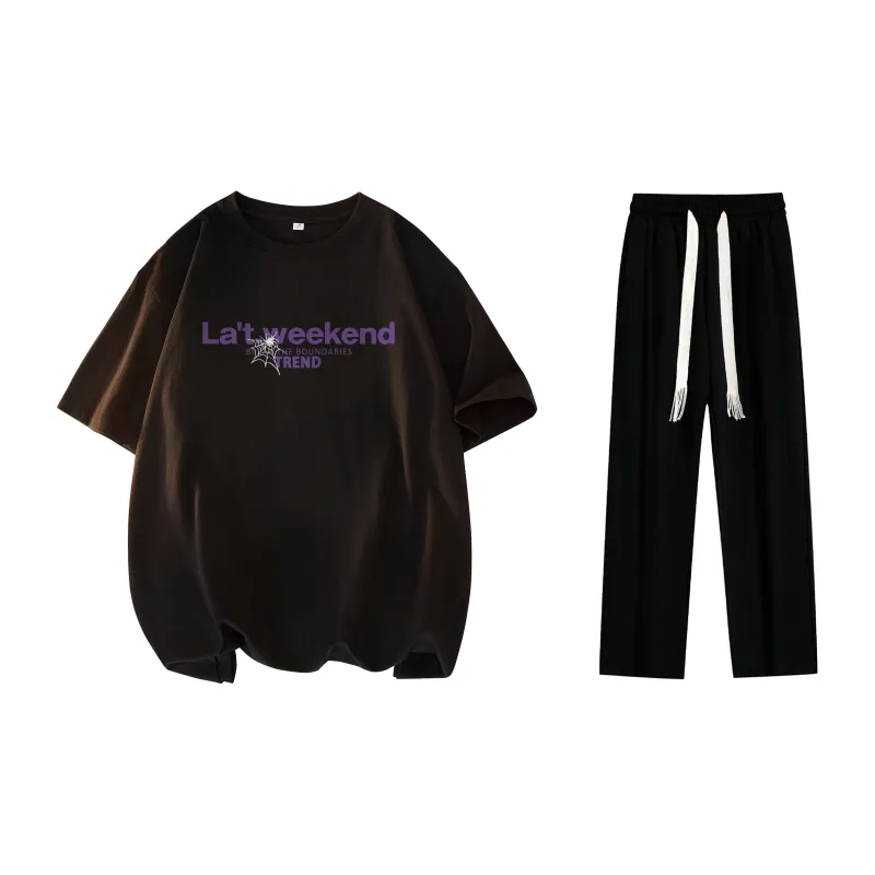 LA'T.WEEKEND Casual Sportswear Unisex-1