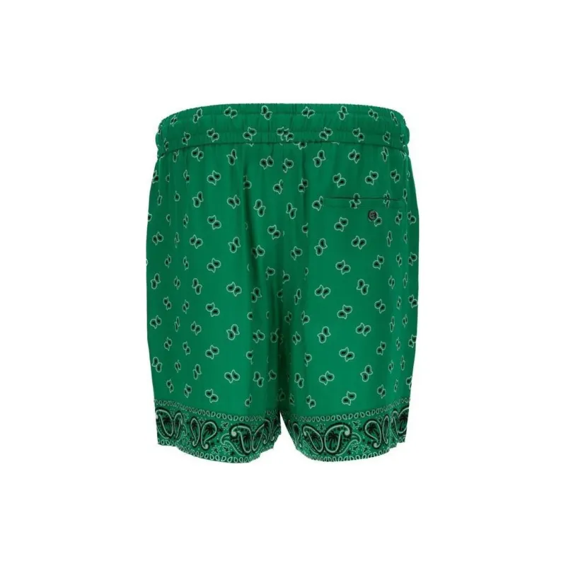 PALM ANGELS Paisley Shorts-1