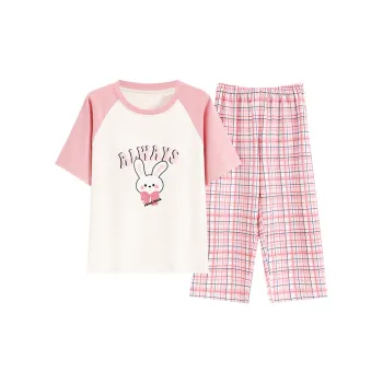 Mulong Family Pajama Set Women's Pink