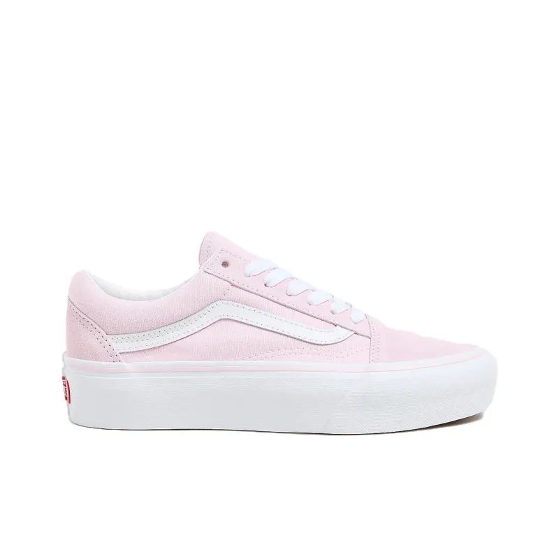 Vans Anti Slip Wear Resistant Low Top Skateboard Shoes Unisex Pink-1