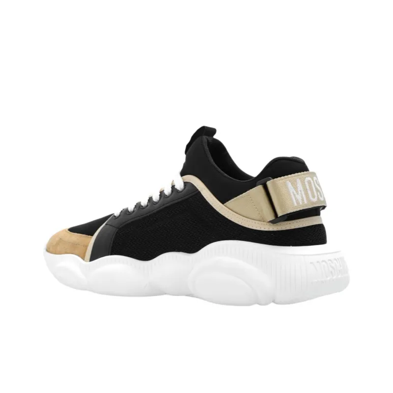 MOSCHINO Teddy Bear Panelled Trainers-4
