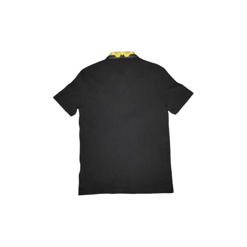 VERSACE SS23 Polo Shirt Men's Black-1