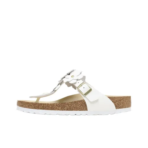 Birkenstock Gizeh Flip Flops Women's White Regular