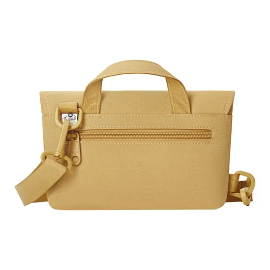 MAH Recycled Polyester Handbag, Shoulder Bag, Crossbody Bag Regular Unisex Yellow-2
