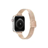 Heart Pattern Snap Buckle Strap-Rose Gold