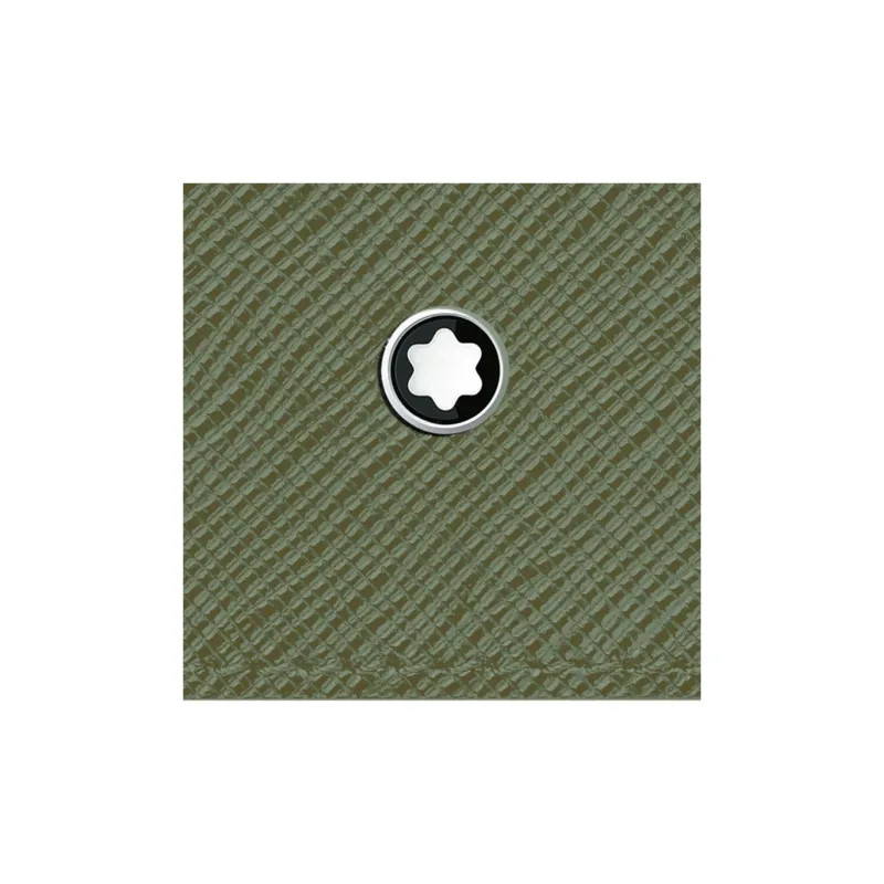 MONTBLANC MONTBLANC Leather Card Holder Men's Forest Green-4