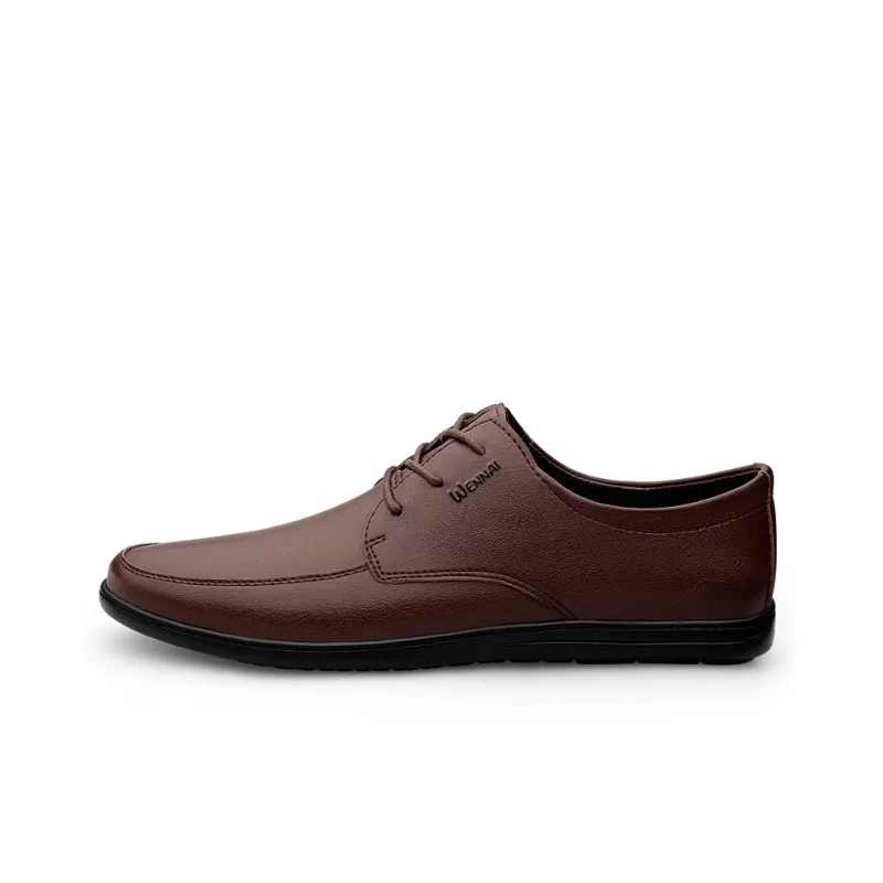 Wen Nai Dress Shoes Men's Brown-0