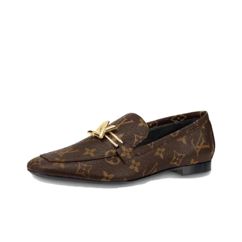 LOUIS VUITTON Upper Case Women's Casual Shoes Women's Brown