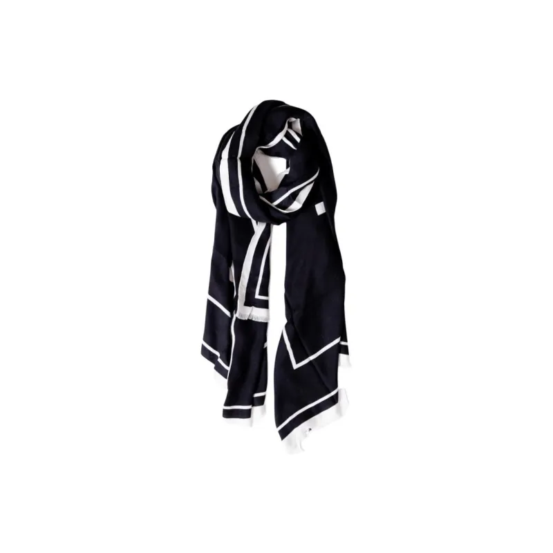 CK/Calvin Klein Knit Scarves Women's Black-1