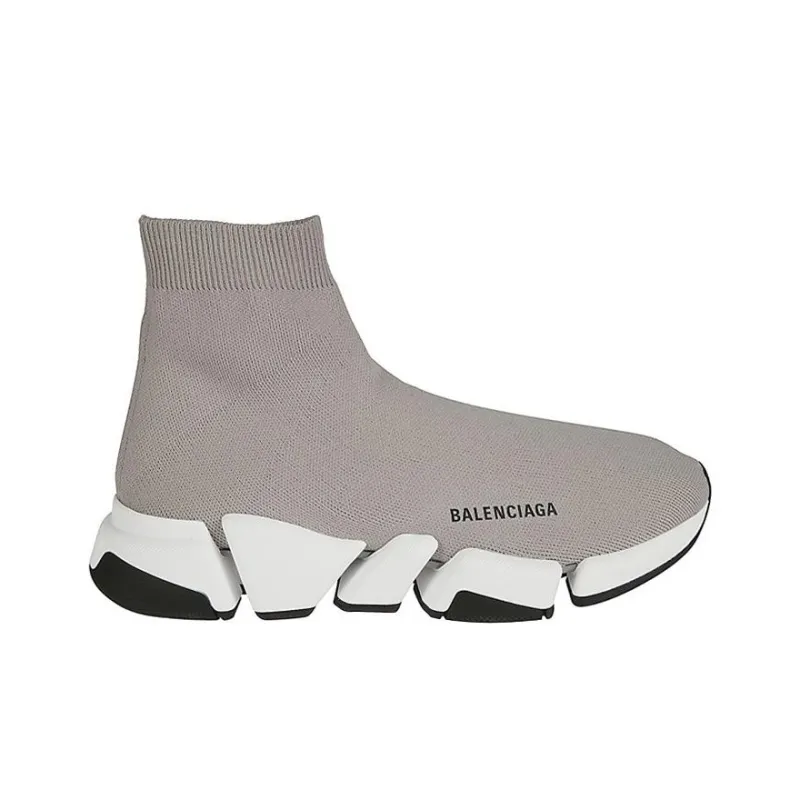 Balenciaga Speed Trainer Grey White Black-1