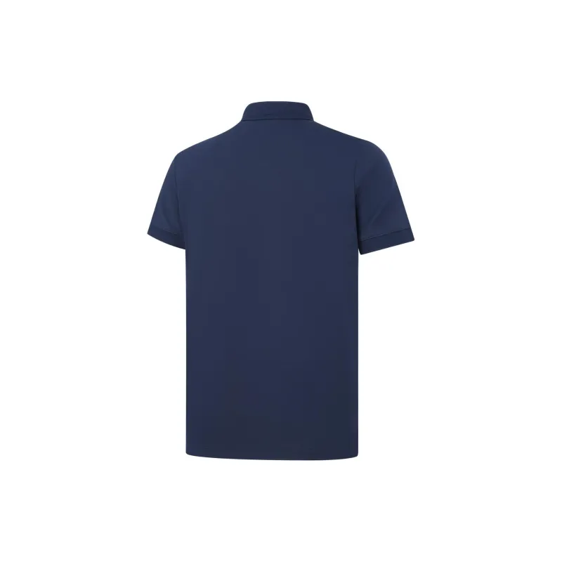 LiNing Polo Shirt Men's Dark Ship Blue-1