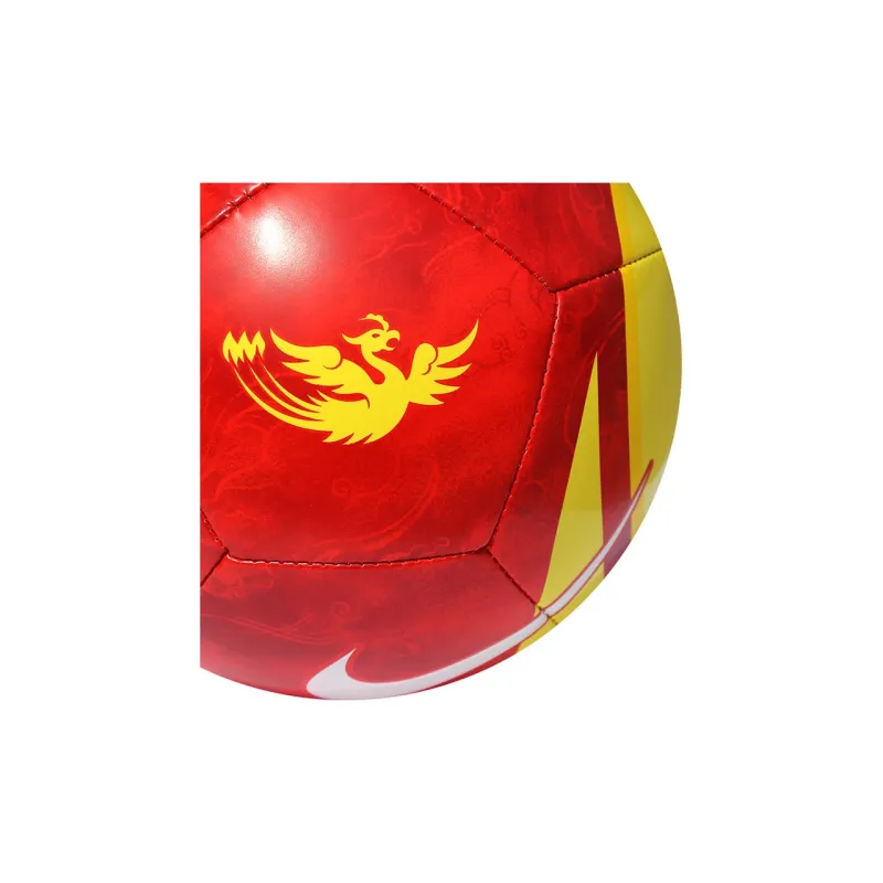 Nike Size 1 Ball Soccer PU Machine Stitched Soccer Ball Unisex Red-3