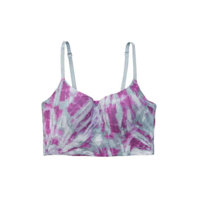 VICTORIA'S SECRET Bra Women's Blue Purple Tie Dye-0