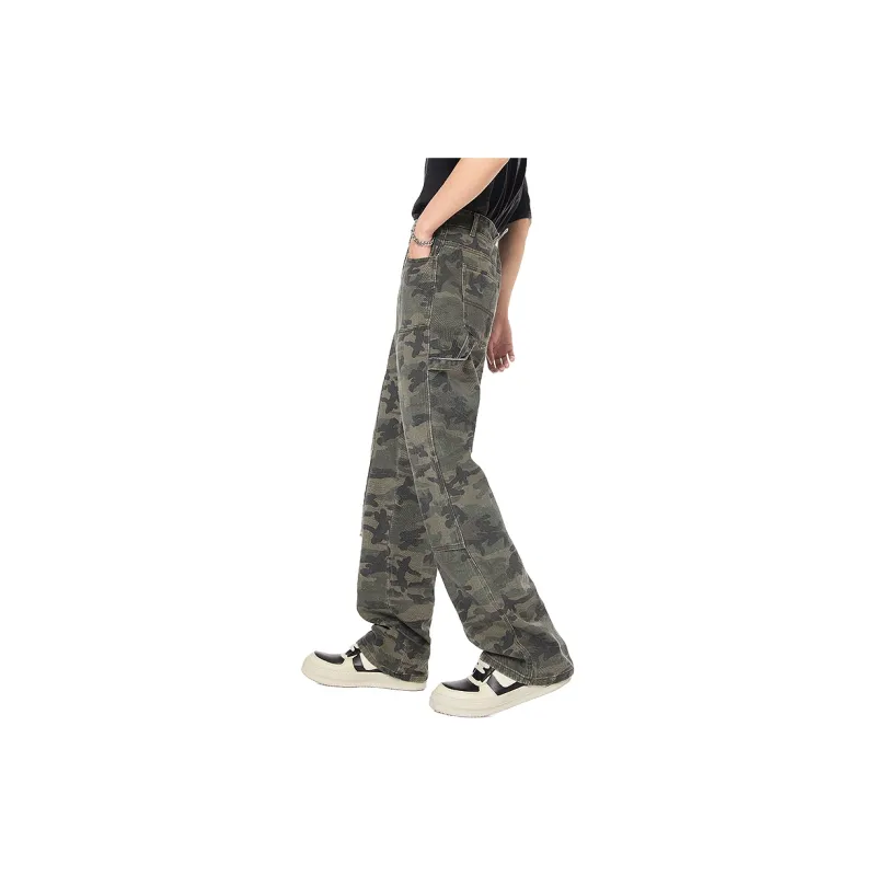 Zanzas Casual Pants Unisex Army Green-2