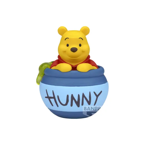 BANPRESTO Winnie Disney SOFVIMATES Winnie The Pooh[Pre Order In July] Bonus Gifts 14cm