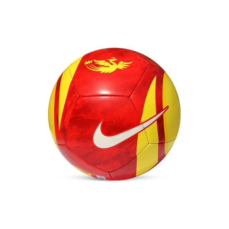 Nike Size 1 Ball Soccer PU Machine Stitched Soccer Ball Unisex Red-5