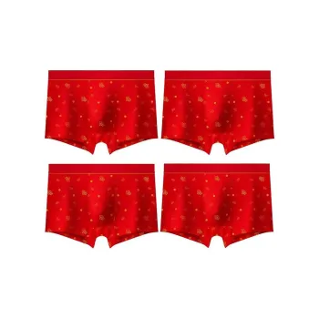Rich Birds Underpants Men's 4 Pack Red
