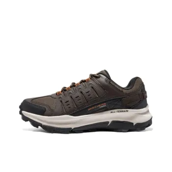 Skechers Cushioned Anti Slip Wear Resistant And Water Resistant Low Top Outdoor Shoes Men's Brown