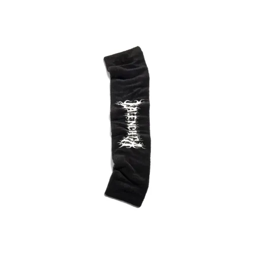 Balenciaga Knit Scarves Women's Black
