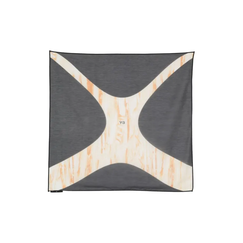 Y 3 Abstract print Scarf-0