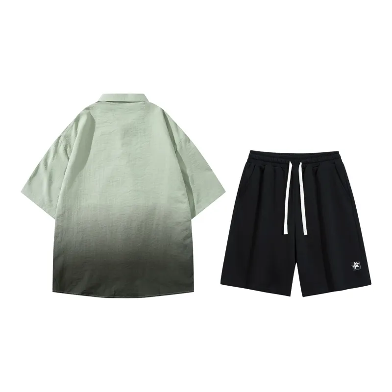 BOBBY ABLEY Shirt Matching Set Unisex-1