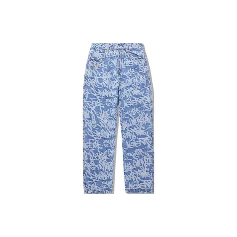 LiNing Jeans Men Light Blue-1