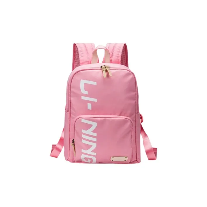 LiNing Polyamide Backpack Regular Unisex Pink-5
