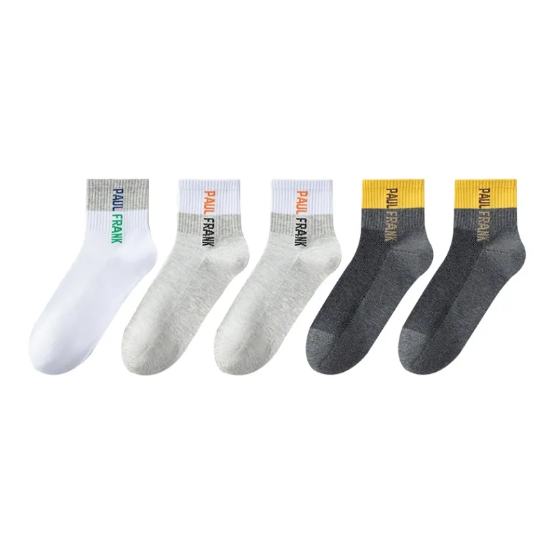 PAUL FRANK Mid Calf Socks Men's 5 Pack-10
