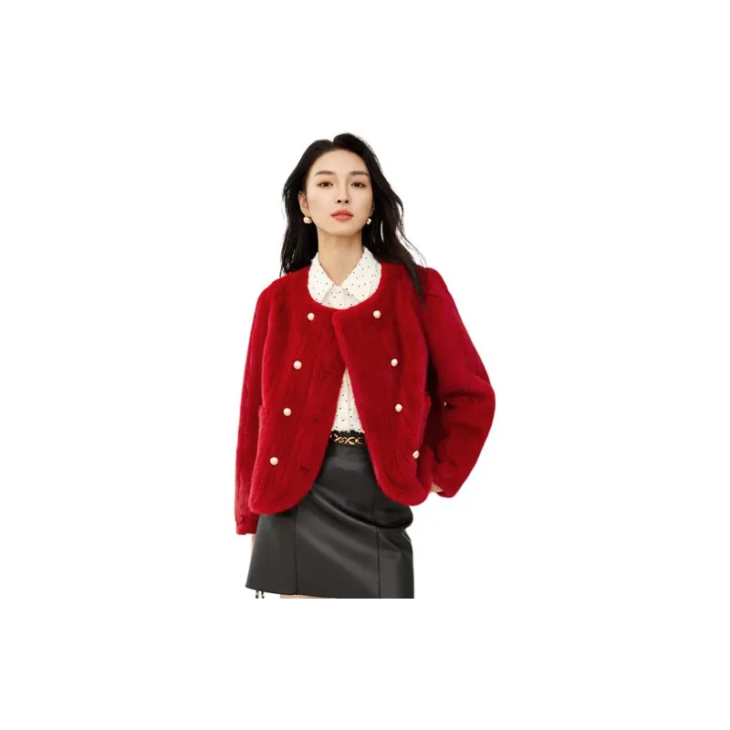 SENTUBILA Velvet Jackets Women's-15