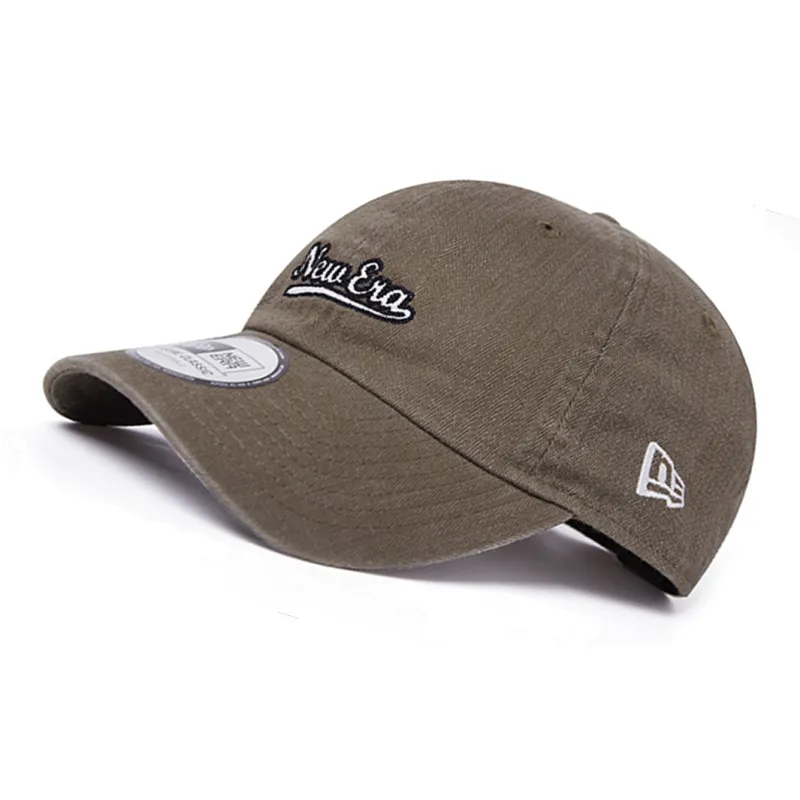 New Era Regenerated Cellulose Fiber Cotton Baseball Caps Unisex Brown-2