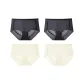 4 Pack (Subdued Black 2+Cream 2)