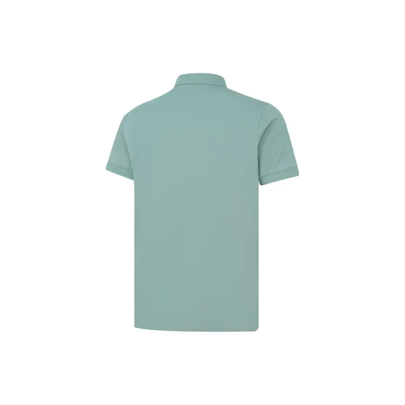 LiNing Polo Shirt Men's Misty Lake Green-1