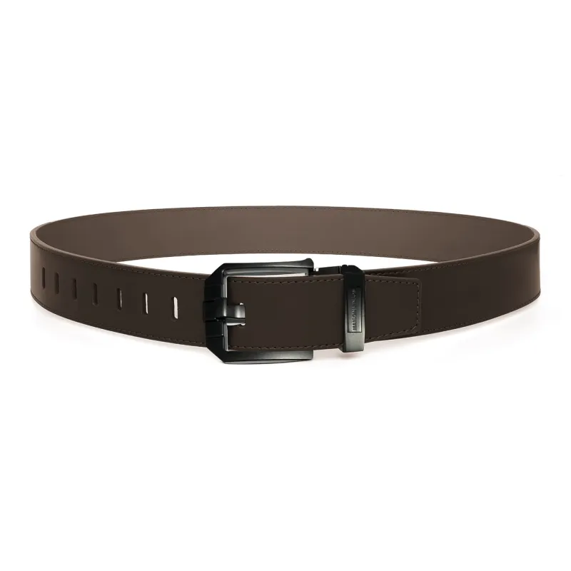 MAISON VINSON Trendy, Pin Buckle Business Cow Split Leather Belts Men's Width 4cm-10