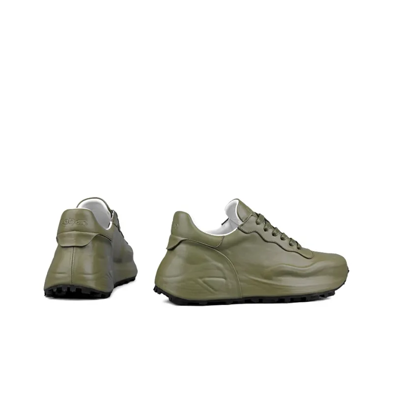 LOHAN·SIR Cushioning Breathable Lightweight Height Increasing Low-Top Chunky Sneakers Men's-5