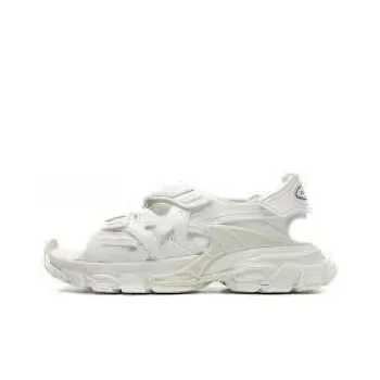 Balenciaga Track Sandal White