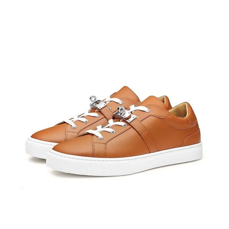 HERMES Day Stylish Skateboarding Shoes Men's Natural-2