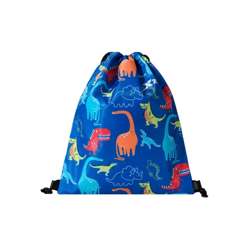 XTEP Cartoon Wet/Dry Separation Swimsuit Storage Drawstring Bag With Pocket Kids'