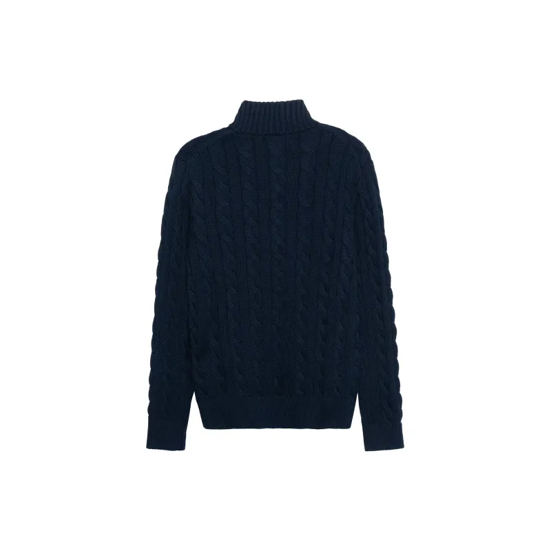 Polo Ralph Lauren Cable Knit Zipped Cardigan-2