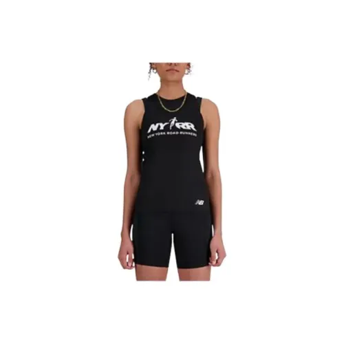 New Balance Run For Life Tank Tops Women's Black