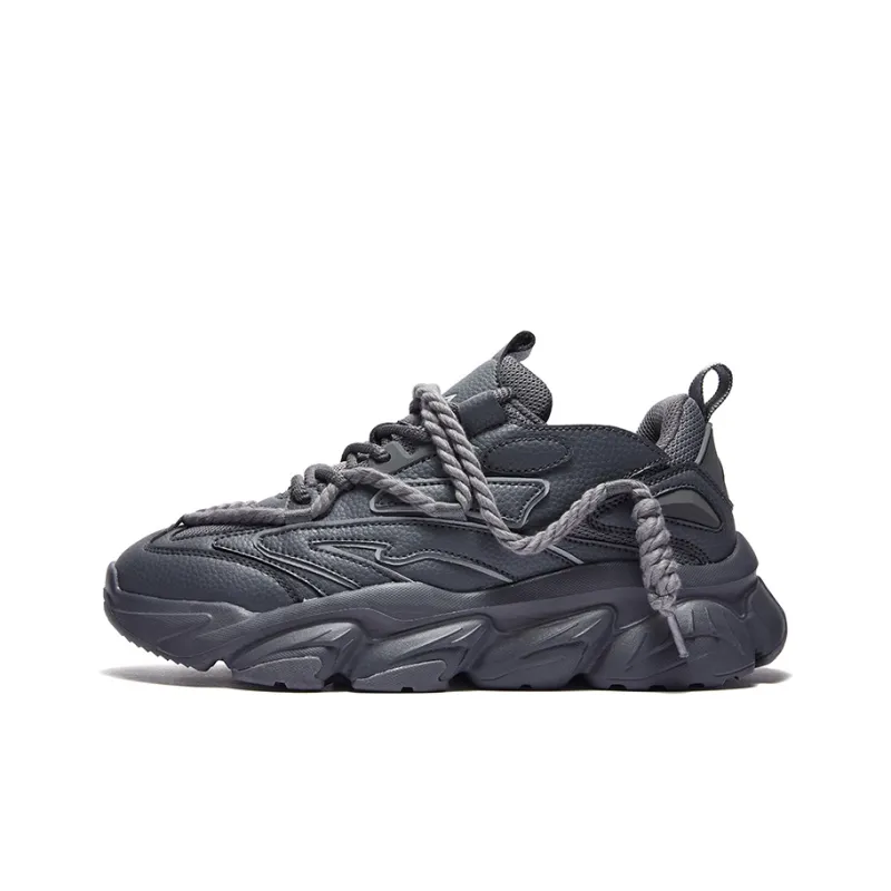 A1 Coverage Height Increasing Support Wear Resistant Low Top Chunky Sneakers Unisex-12
