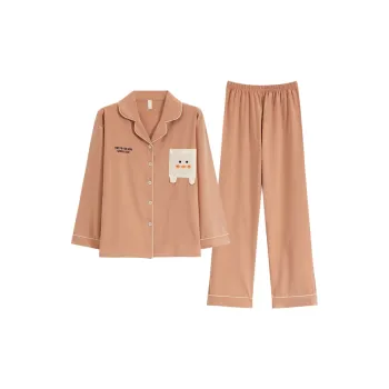 Mulong Family Pajama Set Women's Khaki