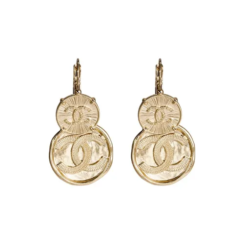 CHANEL Earrings Women's Gold