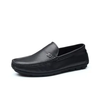 Romon Men's Casual Shoes Men Low Top Black/White/Orange
